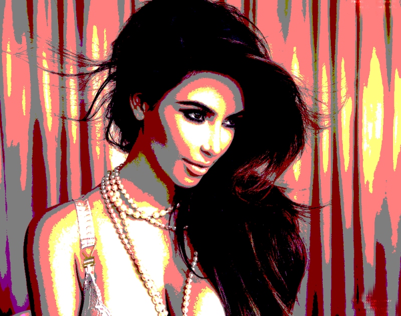 "Kim Kardashian"  / Digital Art